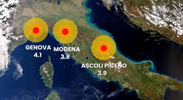 Terremoto a Modena, forte scossa avvertita fino in Toscana