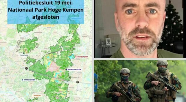 Belgio, caccia al soldato negazionista armato nascosto nei boschi: ha minacciato di morte un virologo