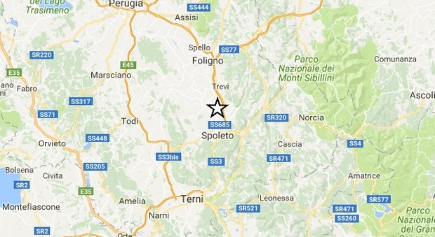 Terremoto nel Perugino: magnitudo 3. Scosse minori anche a Rieti e Macerata