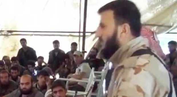 Il leader delle milizie islamiche in Siria Zahran Allush