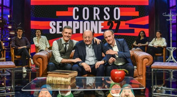 Stasera in tv, oggi 26 maggio su Rai2 «Corso Sempione 27»: con Ale & Franz serata evento sui maestri della comicità