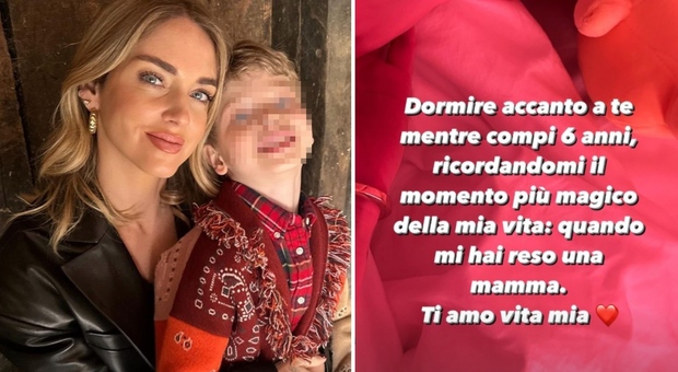 Chiara Ferragni, la dolce dedica per Leone prima del suo sesto compleanno: «Diventare tua mamma è stato il momento più magico»