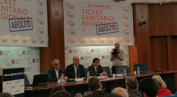 Lazio, Zingaretti: «Via il ticket per risonanze, tac e visite specialistiche»