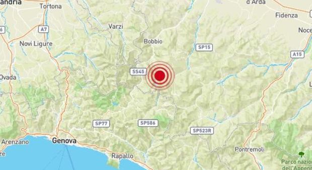 Terremoto a Piacenza di 4.2, chiaramente avvertito da Milano a Bologna