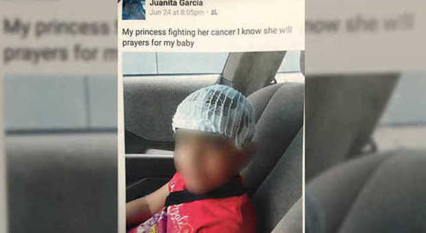 Rade a zero la figlia di 7 anni e la convince di avere il cancro per raccogliere soldi: arrestata