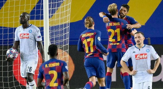 Barcellona-Napoli, diretta dalle 21. Azzurri con Insigne, è sfida a Messi