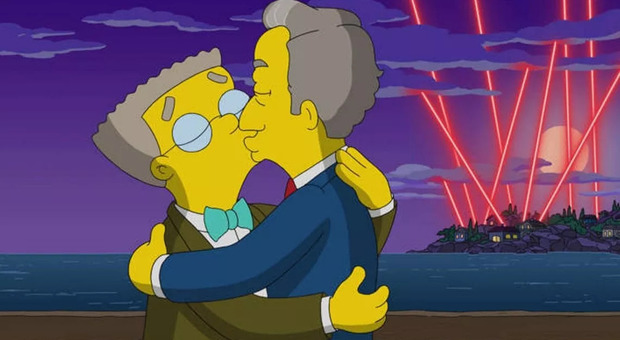 Simpson, Smithers è gay (e ha trovato un fidanzato): la svolta storica del cartone americano