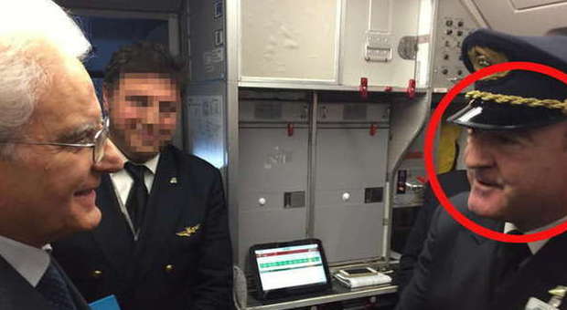Todi, pilota Alitalia spara in casa: sospeso. Trasportò Mattarella nel primo volo da presidente