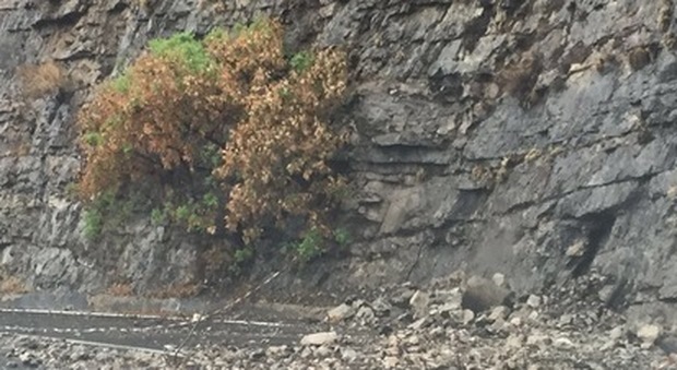 Vesuvio e Faito, dopo gli incendi le colate di fango | Video