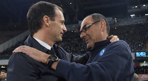 Juventus-Napoli, Allegri contro Sarri: lo scudetto dei diversi