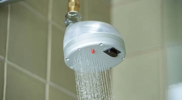 Salvataggio sotto la doccia