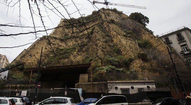 Napoli, nuovo via ai lavori sul Monte Echia: il cantiere era fermo da nove anni