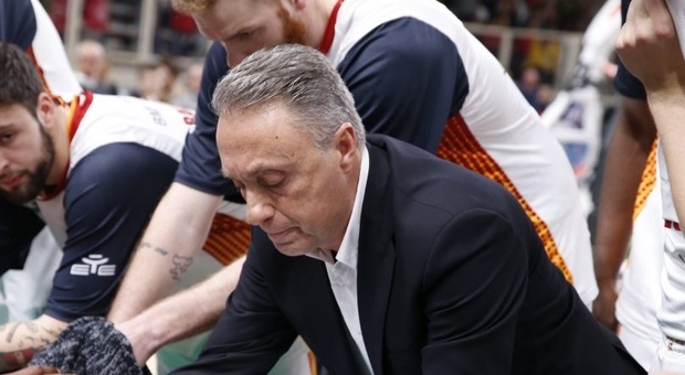 Piero Bucchi, coach della Virtus Roma