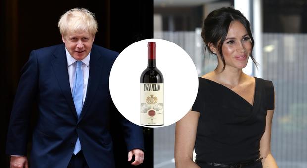 Da Meghan Markle a Boris Johnson tutti pazzi per il Tignanello, il vino italiano pregiato che fa impazzire i vip d'Oltremanica