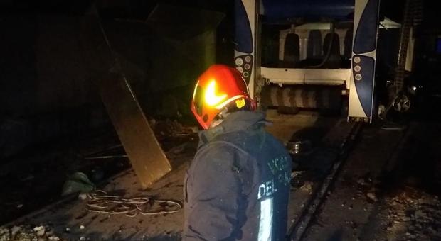 Esplode bombola di gas a Civitavecchia, ustionato un uomo