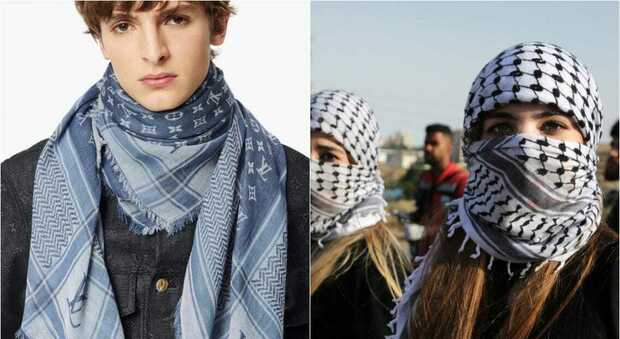 Louis Vuitton, sciarpa ispirata alla kefiah palestinese a prezzo choc. È bufera: «Trae profitto mancando di rispetto»
