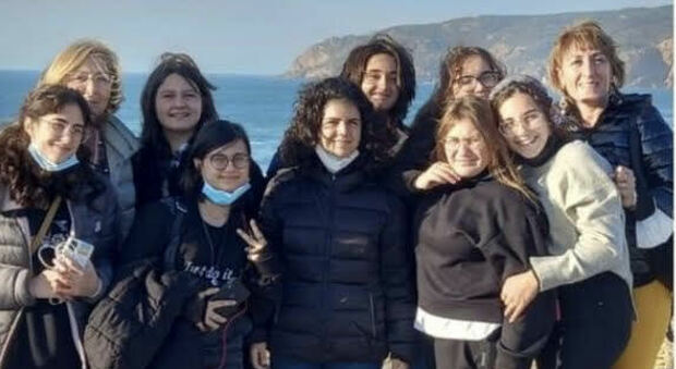 La delegazione della scuola di San Vitaliano in Portogallo