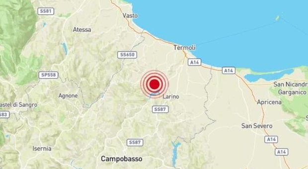 Terremoto di 4.7 in Molise, panico dalla Puglia alla Campania: 5 scosse