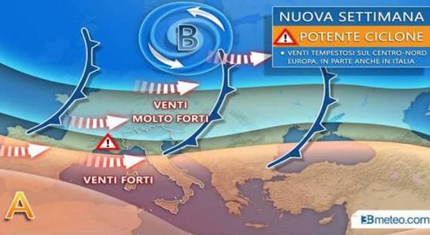 Meteo, caldo record in Italia con picchi di 27 gradi mentre in Europa la tempesta Ciara fa 7 morti