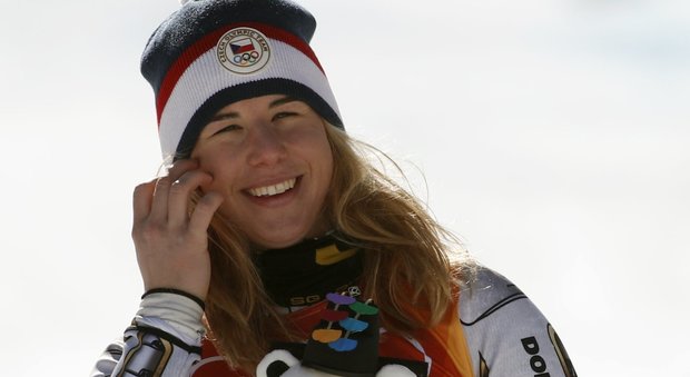 Sorpresa in SuperG: vince Ledecka, la star dello snowboard