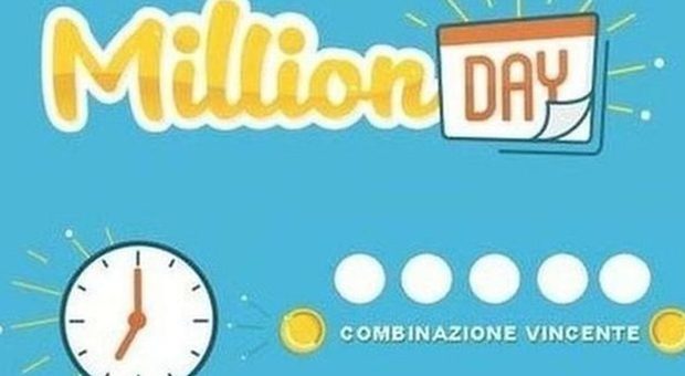 Million Day, diretta estrazione di venerdì 29 marzo 2019