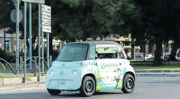 Mobilità condivisa, mini car per il servizio “sharing”: a Poggiofranco il primo modello