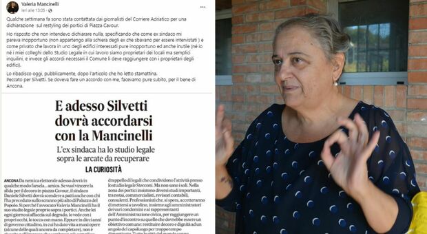 I portici, il post dell'ex sindaco e gli attacchi al nostro giornale: «Cara Mancinelli, legittime le critiche ma non gli insulti»