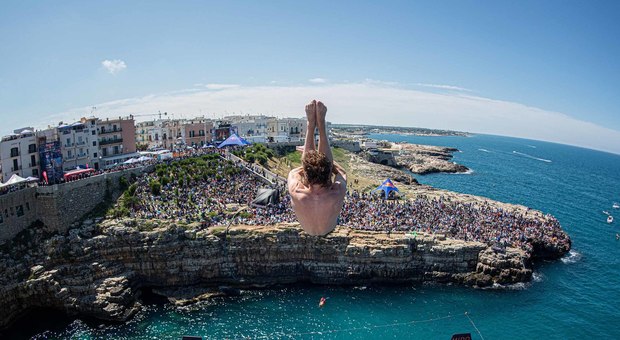 Cliff Diving World Series, Polignano a Mare si conferma la tappa regina