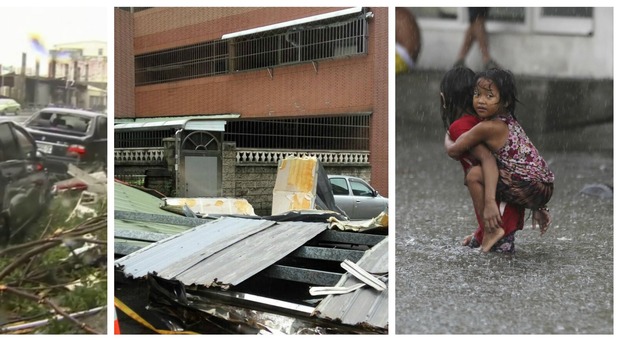 Il 'super-tifone' colpisce Taiwan: due morti e decine di feriti