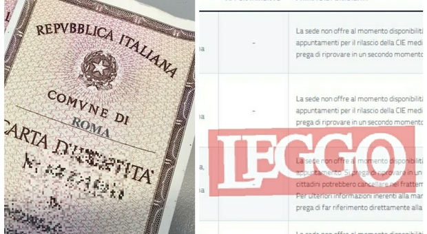 Carta d'identità a Roma? Ripassi tra 4 mesi o l'anno prossimo: è caos anagrafe