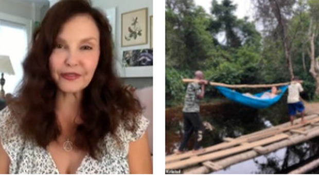 Ashley Judd, l'attrice intrappolata nella giungla in Congo per due giorni: «Ho rischiato di perdere la gamba»