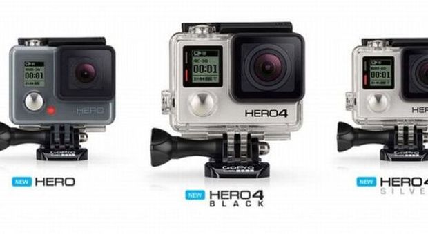 GoPro, ecco i nuovi modelli Hero. Spunta anche l'action cam low cost