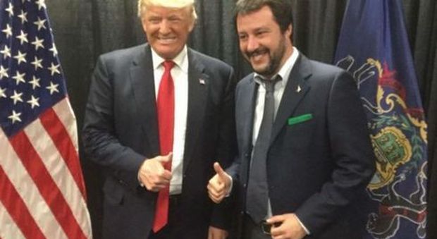 Salvini incontra Trump a Filadelfia, il tycoon: «Matteo, ti auguro di diventare presto primo ministro»