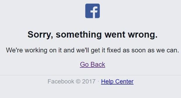 #Facebookdown e #Instagramdown, le piattaforme social non funzionano: «Sorry, something went wrong»