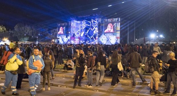 Roma, concerto del primo maggio: 30 arresti per droga e furti