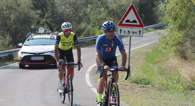 Sopralluogo di Nibali e Cassani sul percorso del mondiale di Imola: "Sarà durissimo"