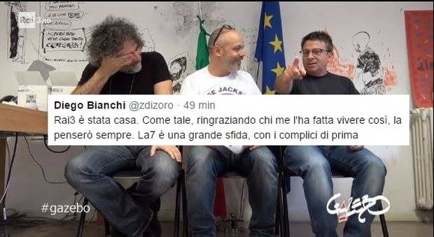 Gazebo trasloca su La7, Diego Bianchi :"Rai 3 è stata casa, La7 è una sfida"