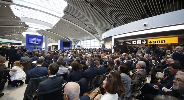 Fiumicino, inaugurato il molo E, nuova area imbarchi dell'aeroporto
