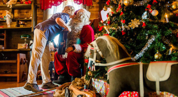 Viterbo: la Casa di Babbo Natale del Christmas Village 2016
