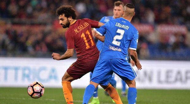 Roma-Empoli, Paredes e Salah non deludono le attese