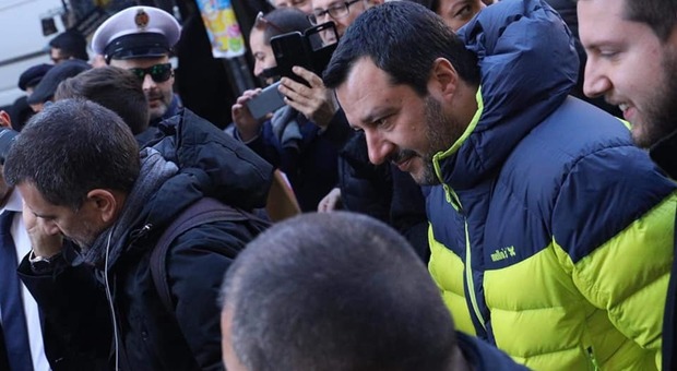 Il ministro Salvini a Terni