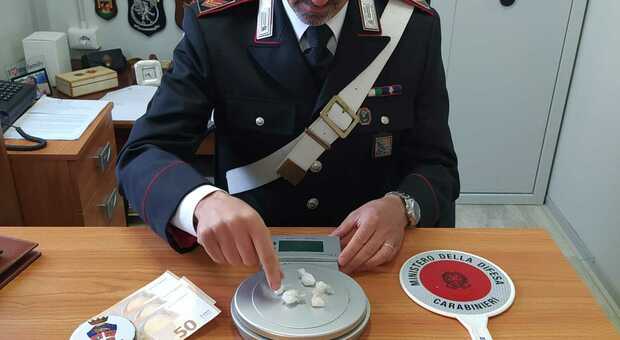 Spaccio di cocaina a Vazia, arrestato dai carabinieri un 55enne reatino