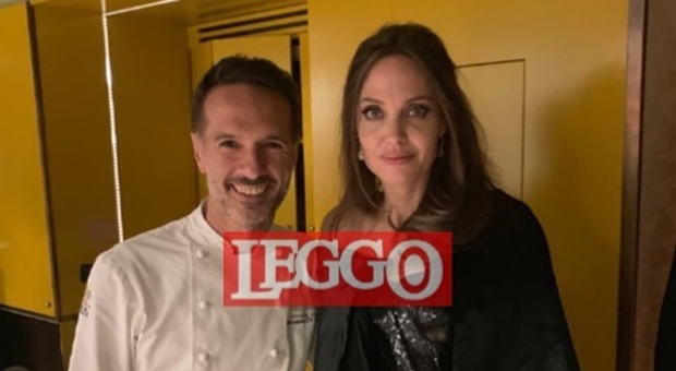 Angelina Jolie a Roma, Malefica a cena dallo chef stellato Di Iorio: pazza per la parmigiana e il dolce al cocco