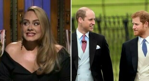 Adele, principe Harry o William? La risposta della cantante entusiasma i fan