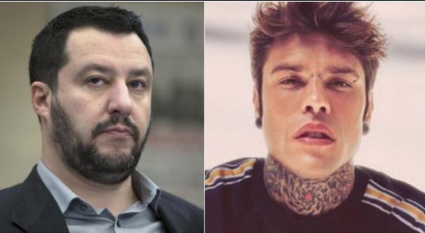Fedez risponde a Salvini: «Io a Ibizia come rapper, tu al Papeete da ministro»