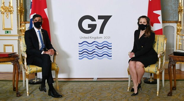 Fisco, accordo al G7: tassa minima globale per le imprese al 15%