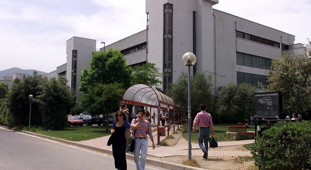 Uno scorcio dell'Università di Salerno