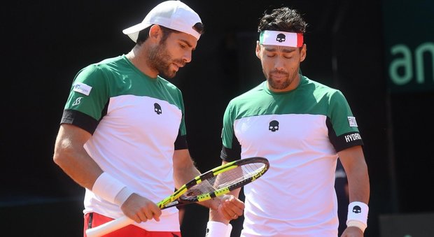 Coppa Davis, l'Italia ko: Fognini-Bolelli crollano nel doppio