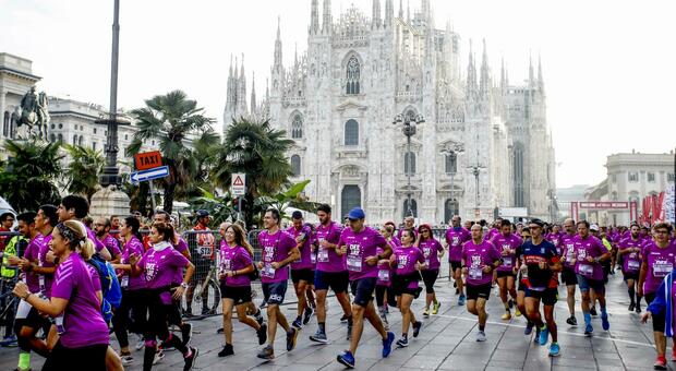 Deejay Ten, l'invasione pacifica dei 20mila runner per le vie di Milano
