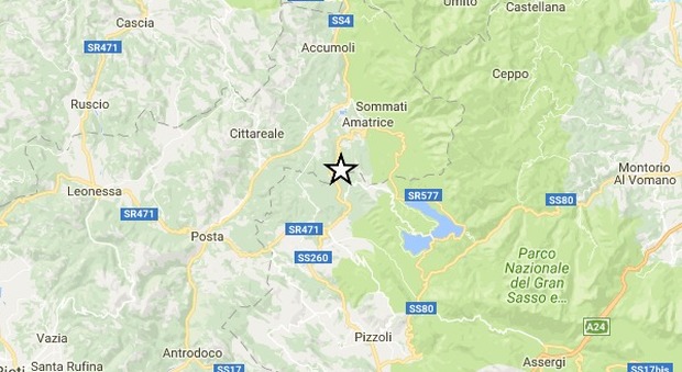 Terremoto, undici scosse nella notte: la più forte tra Amatrice e Montereale